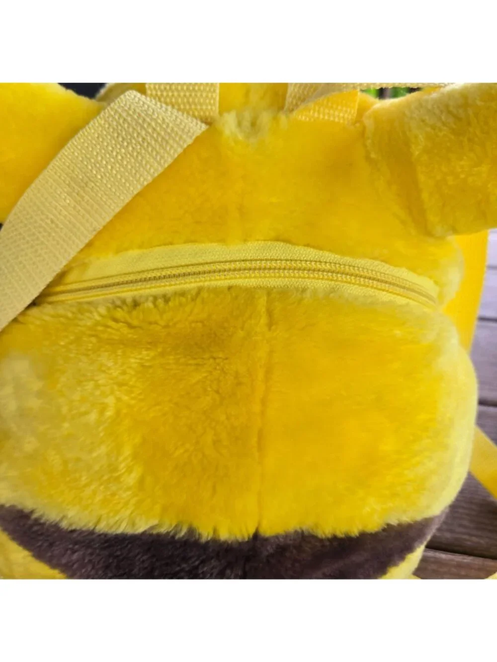 Vintage 90's Pokemon Nintendo Fat Pikachu Backpack Bag Plush by Pyramid